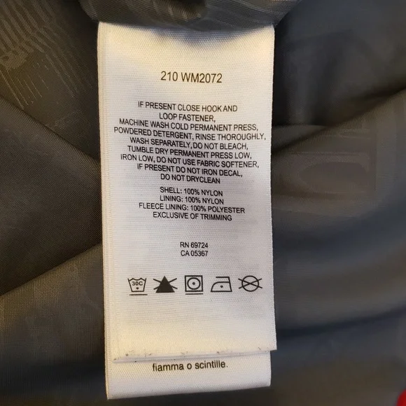 Columbia Men's Waterproof Red Gray 3/4 Zip Pullover Jacket/Windbreaker, Size L - Picture 10 of 11